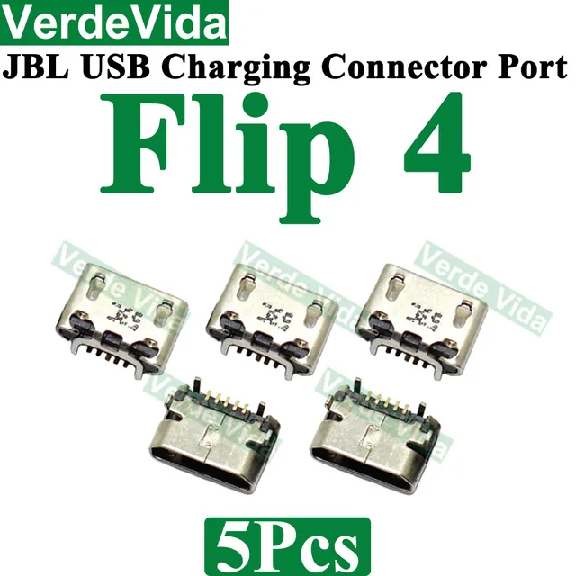 5Pcs Bluetooth Speaker USB Charging Port For JBL Charge Flip
