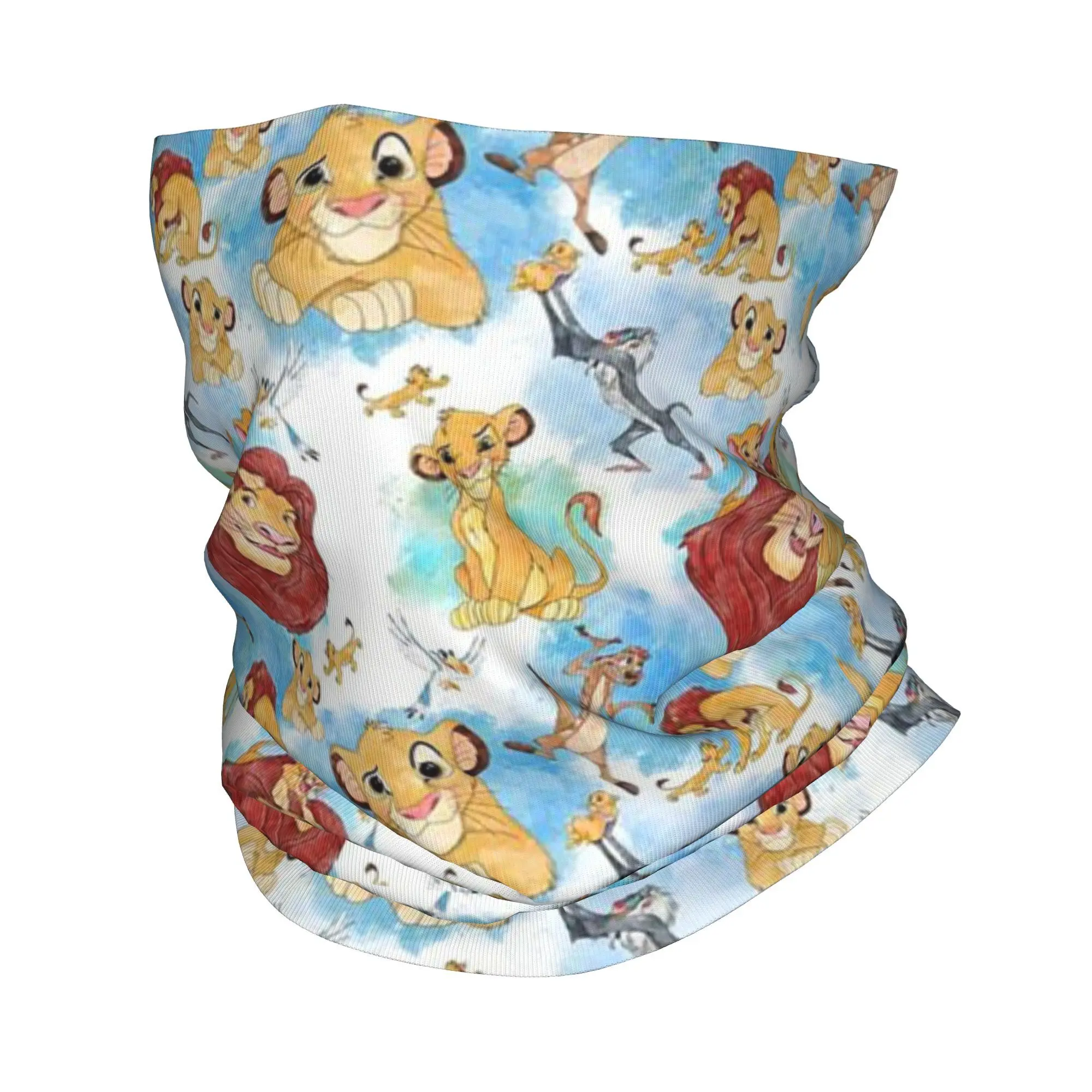 Пользовательский Король Лев Хакуна Матата Фильм Мультфильм Бандана Шея Гетры