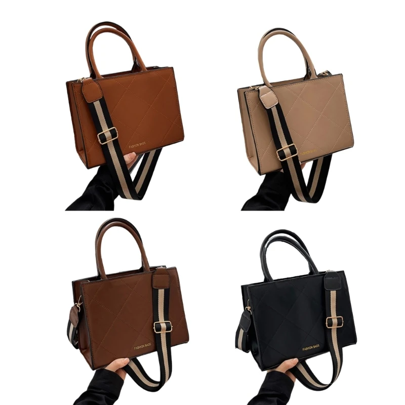 

Trendy Casual Shoulder Bag Durable PU Crossbody Bag for Various Occasions