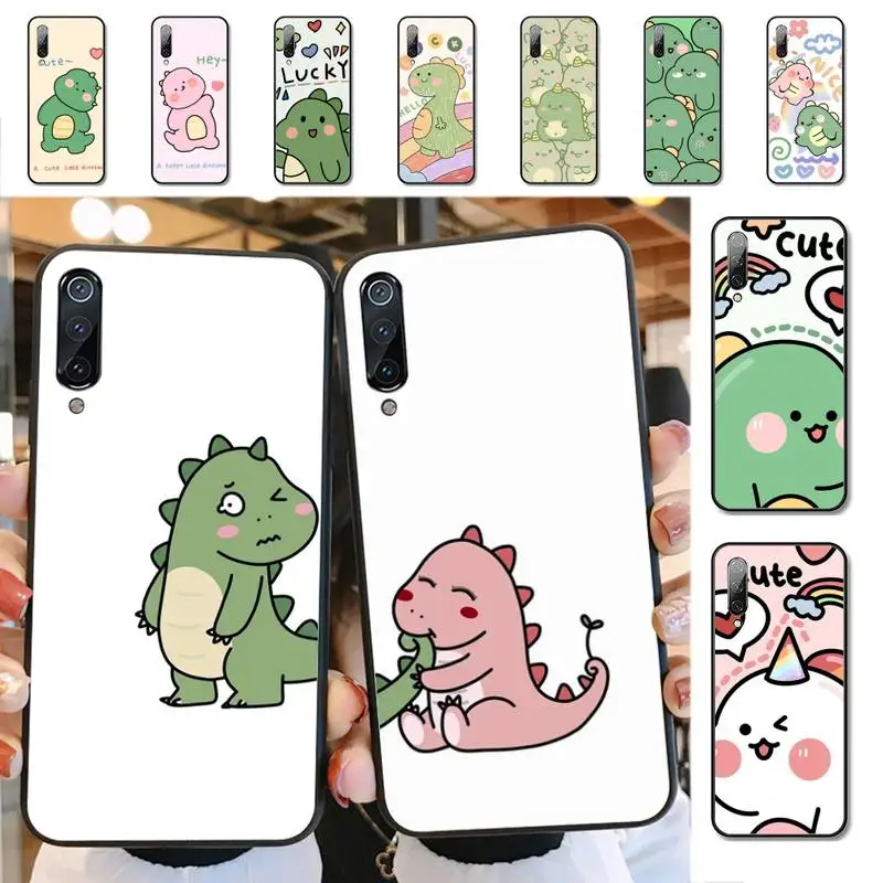 

YNDFCNB Cute dinosaur Phone Case for Xiaomi mi 8 9 10 lite pro 9SE 5 6 X max 2 3 mix2s F1