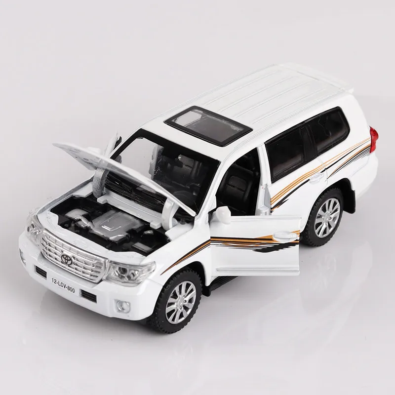 

1:32 Toyota LAND CRUISER Simulation Model For Vehicles Alloy Diecast Car Model Toys With Pull Back Children Kids F230