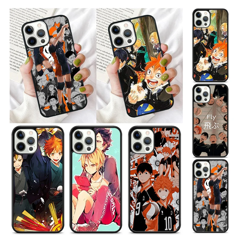 Haikyu 4 To the Top Phone Case Cover for iPhone 13 14 11 12 Mini Pro Max X XR XS 6 7 8 Plus SE2020 Samsung Galaxy S21 S22 Ultra