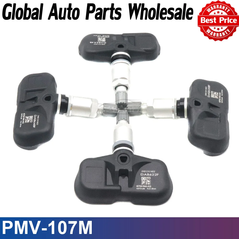 PMV-107M автомобильный новый датчик давления в шинах TPMS для Honda CR-V Accord FiT 2007-2012 315 МГц