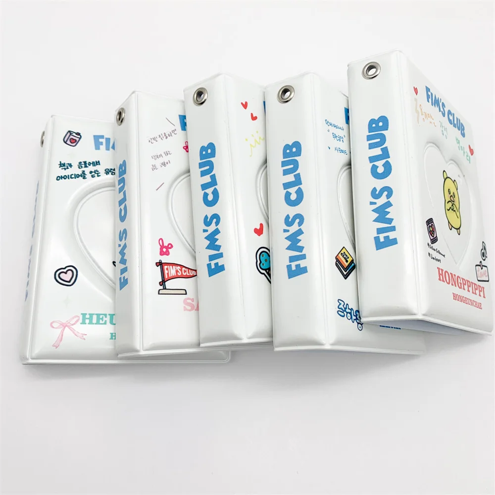 INS стиль Kpop Idol новый мультфильм милые маленькие карты буклет KIM CHAEWON HUH YUNJIN KAZUHA HONG