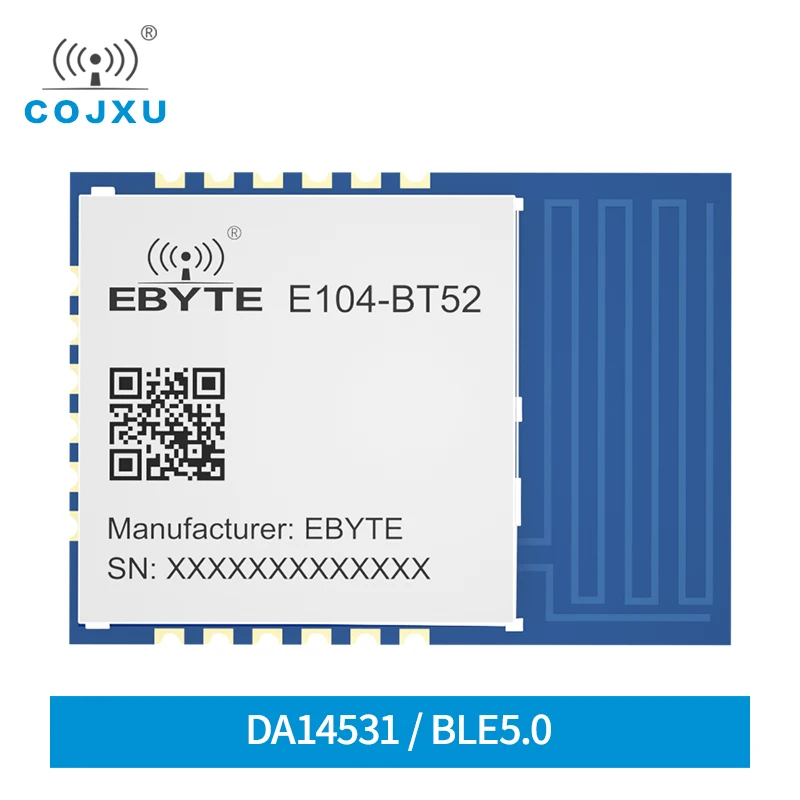 Модуль DA14531 BT, 2,4 ГГц, Bluetooth-Модуль UART, малый размер, низкое энергопотребление, беспроводной трансивер E104-BT52, беспроводной модуль