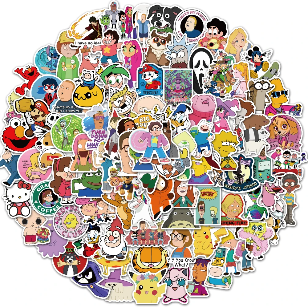 Классические Мультяшные стикеры Disney наклейки Гравити Фолз Микки Маус для