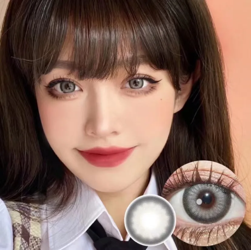 

2pc Eye Colored Contact Lenses For Eyes Vision Contacts Lenses Eyeswear Cosplay Cosmetic Contacts Lens Contacto Lentes with Case