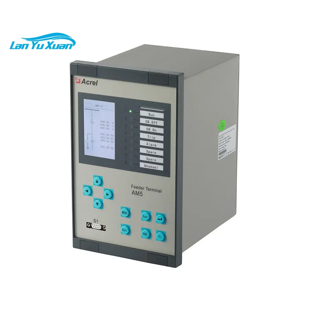 

Acrel AM5-F 35kv used Protection and control Relay for feeder in industrial power systems Middle Voltage Protection Relay