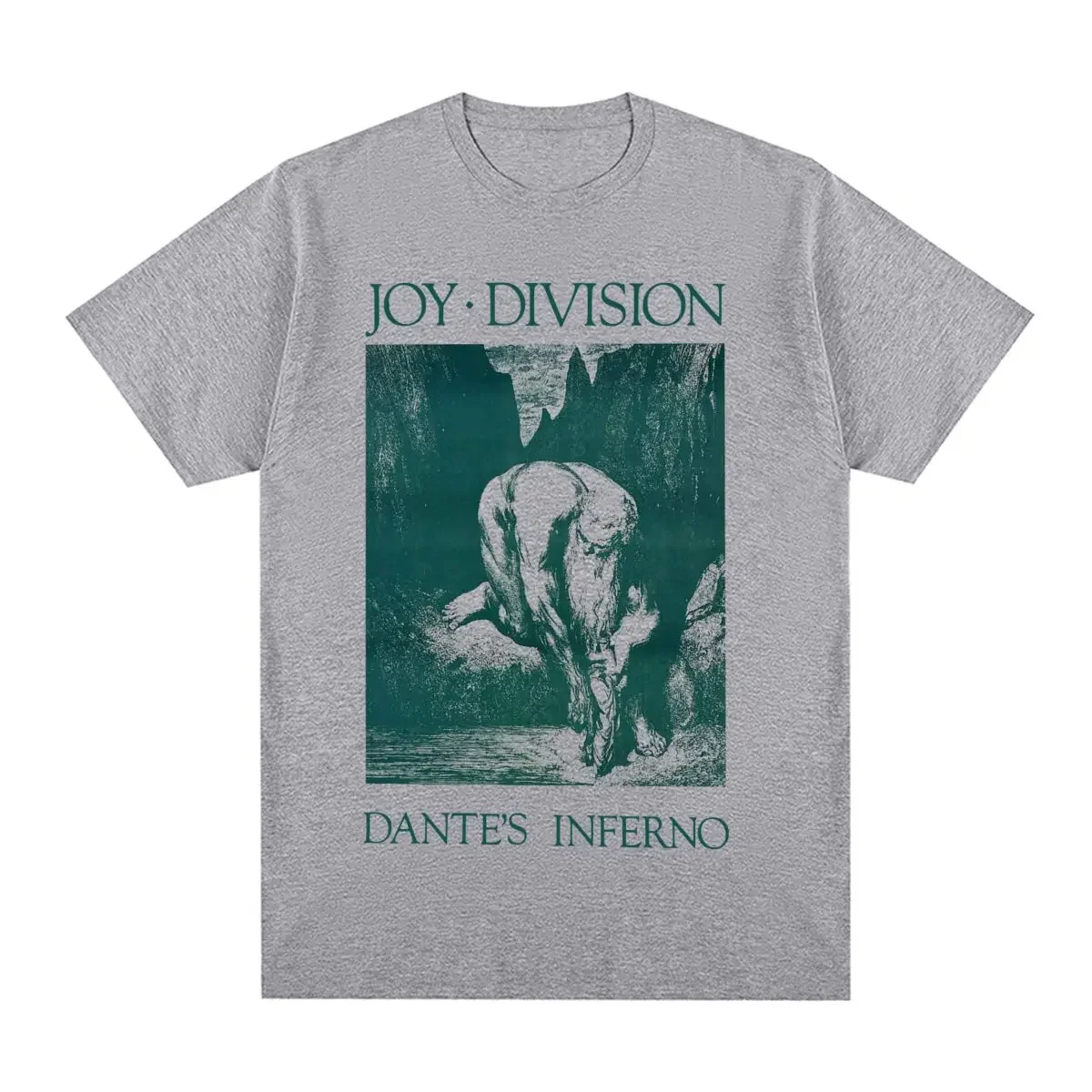 Футболка мужская в стиле панк с надписью Unknown pleasures хлопковая тенниска британском