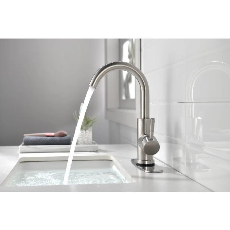 

[Flash Deal]Touch Single Handle Bathroom Basin Faucet Intelligent Adjustment of Hot and Cold Water Cleaner and Safer[US Stock]