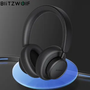 Blitzwolf bw-anc5 active noise cancelling headphones earphone bluetooth-compatible headphone hifi stereo bass headset soundcore 1 Item image