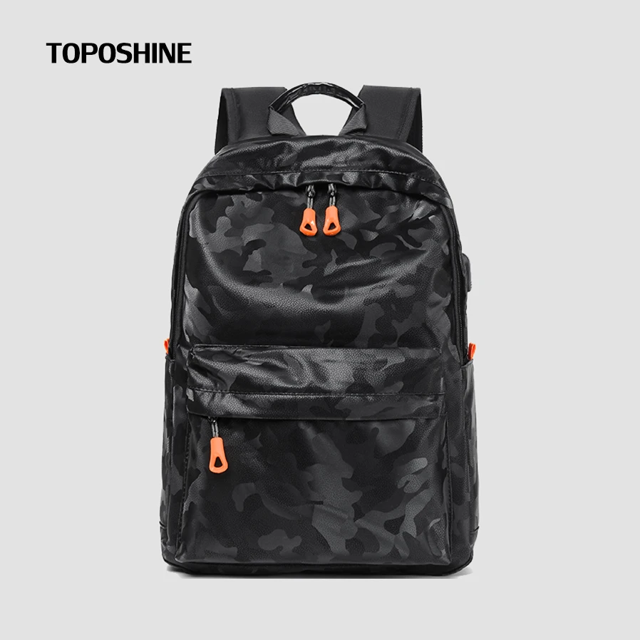 

Toposhine Waterproof Antifrictional Camouflage Backpack High Density Oxford Backpack for Men and Women Business Travel Knapsacks
