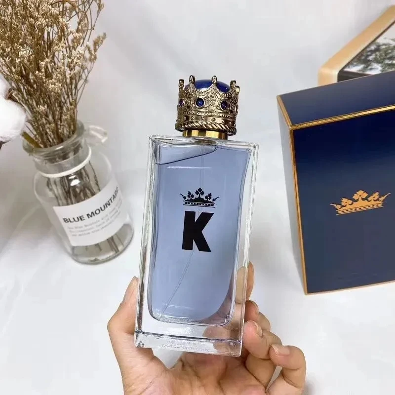 

Luxury Brand King Crown Parfum Spray Cologne K perfume 100ml Man Charming Fragrance Men Fragrance Eau De Toilette