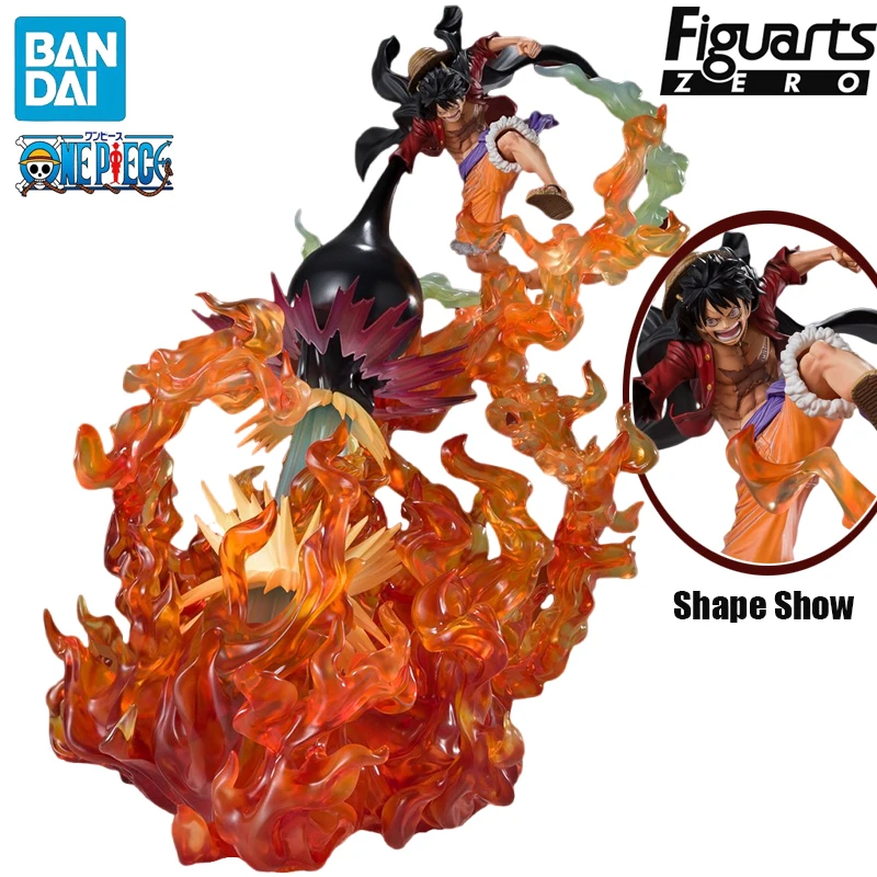 

In Stock BANDAI FiguartsZERO [EXTRA BATTLE SPECTACLE] One Piece Monkey D. Luffy Red Roc PVC 45CM Anime Action Figures Model Toy