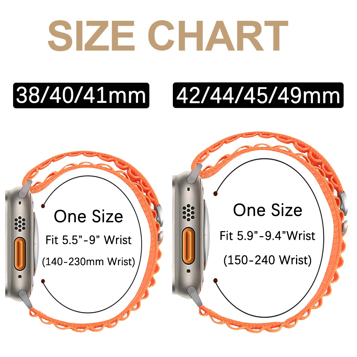 Alpine loop band for Apple watch strap 49mm 44mm 40mm 45mm 41mm 42mm 38mm Nylon bracelet belt iWatch series Ultra 8 7 6 5 4 3 se