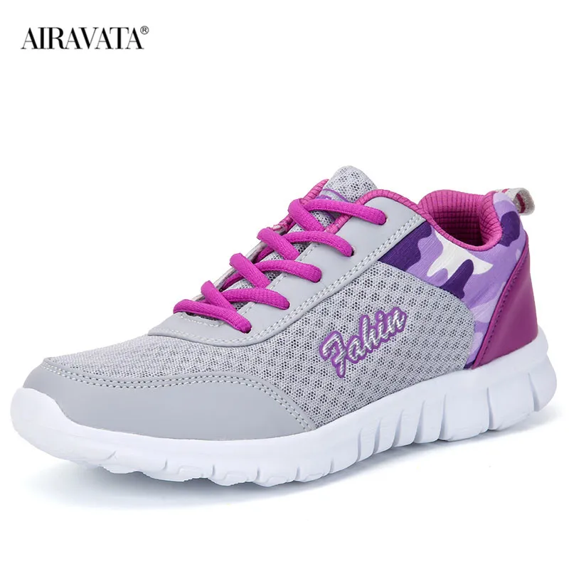 Running Shoes Women Sneakers Comfortable Breathable Tennis Shoes Lightweight Outdoor Casual Sports Footwears Lace-up