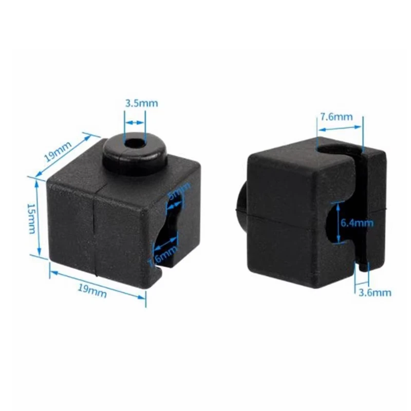 Hotend силиконовый чехол для E3D Anycubic I3 Mega/Chiron-улучшение качества 3d-печати с этим