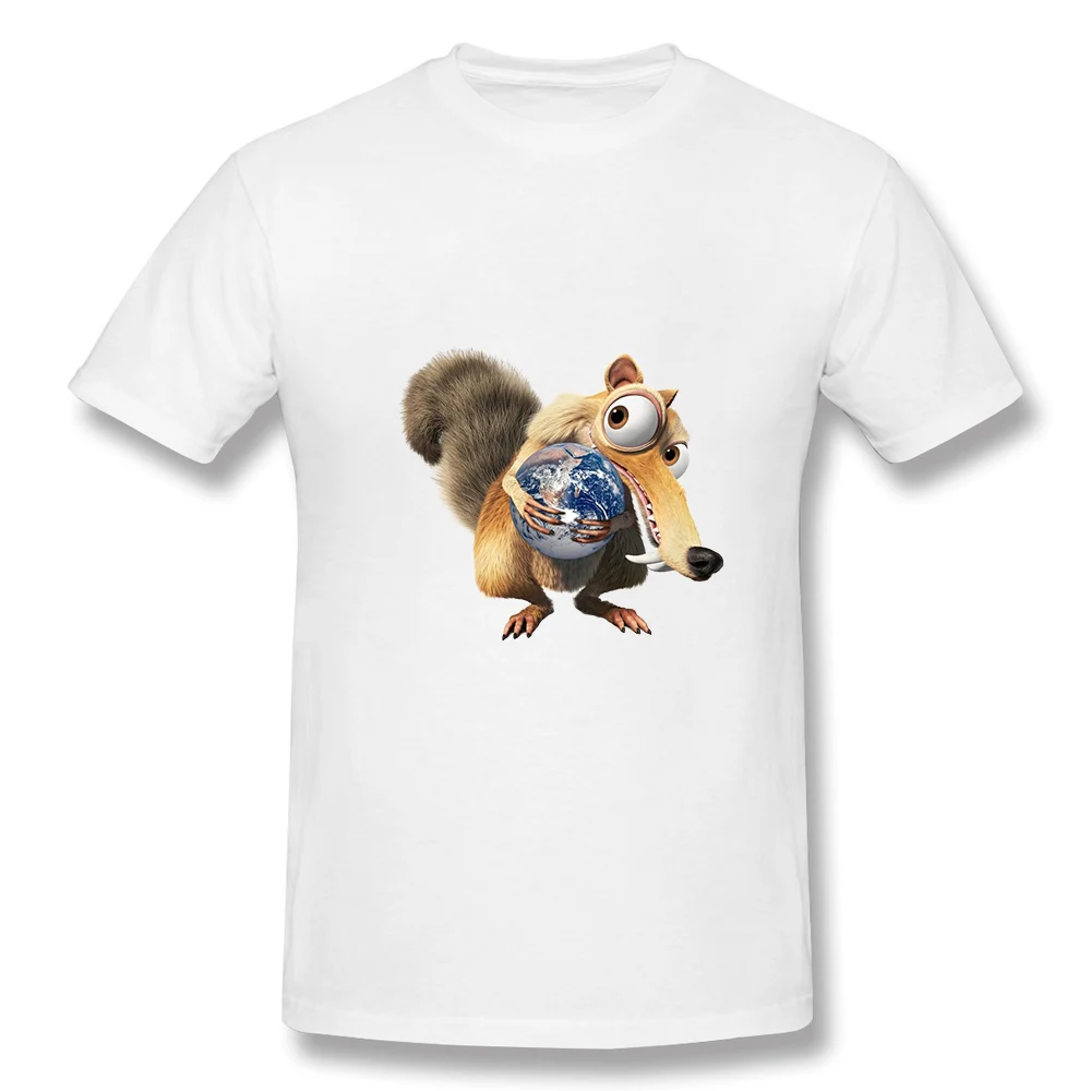 Купи CLOOCL Fashion Brand 100% Cotton T-Shirt Chainsaw Tools Animal Squirrel Short Sleeve Tees Harajuku Tshirt Clothing Drop Shipping за 748 рублей в магазине AliExpress