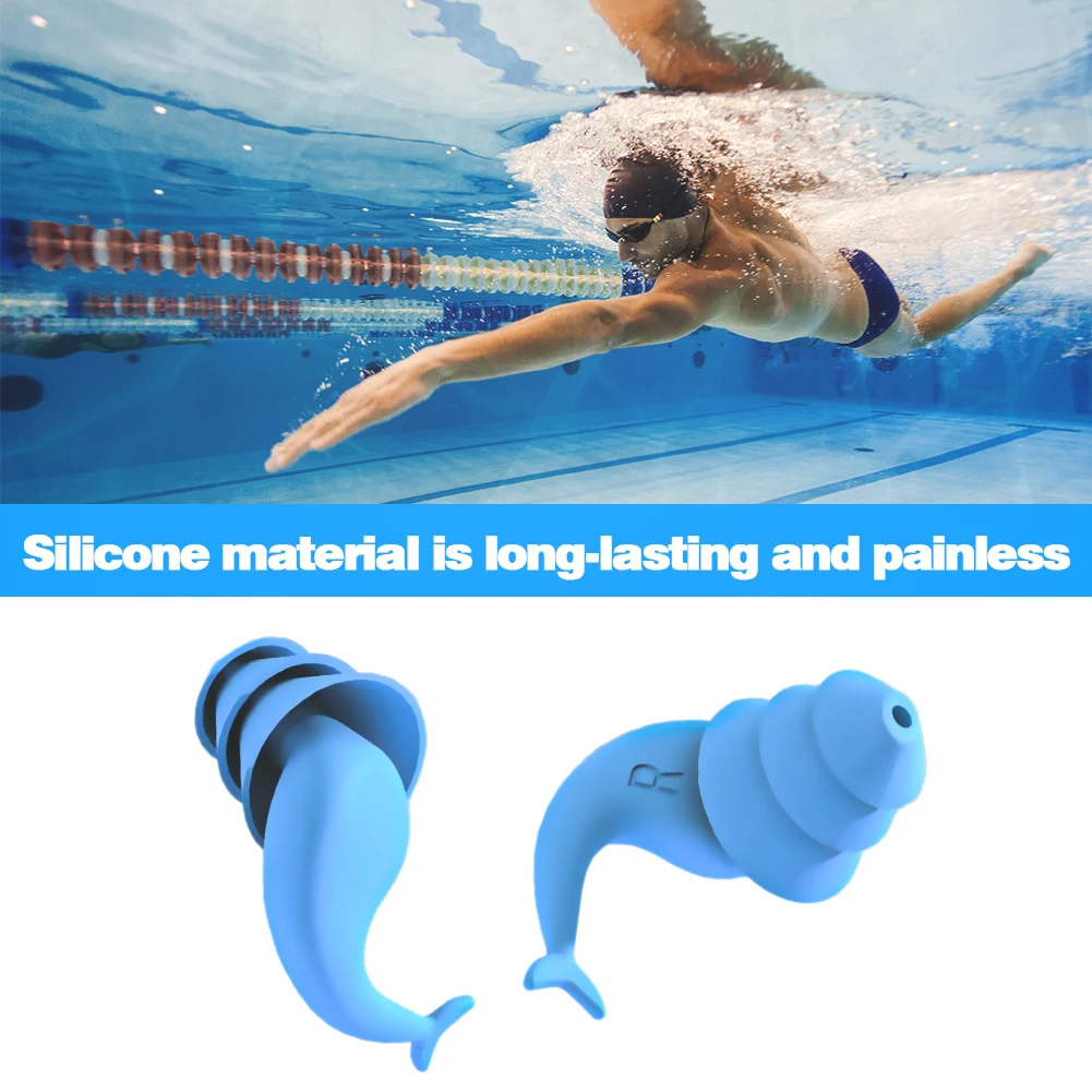 

3-слойные силиконовые беруши, шумоизоляция, медленное восстановление звука, легкая портативная, для путешествий и дома