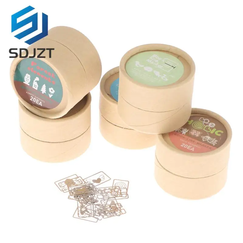 20 шт. маленькая металлическая Закладка для книг