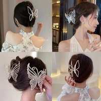 claw hair clip metal with rhinestone hair crab claw clips for women claw clip for long thick hair hair accessories for female