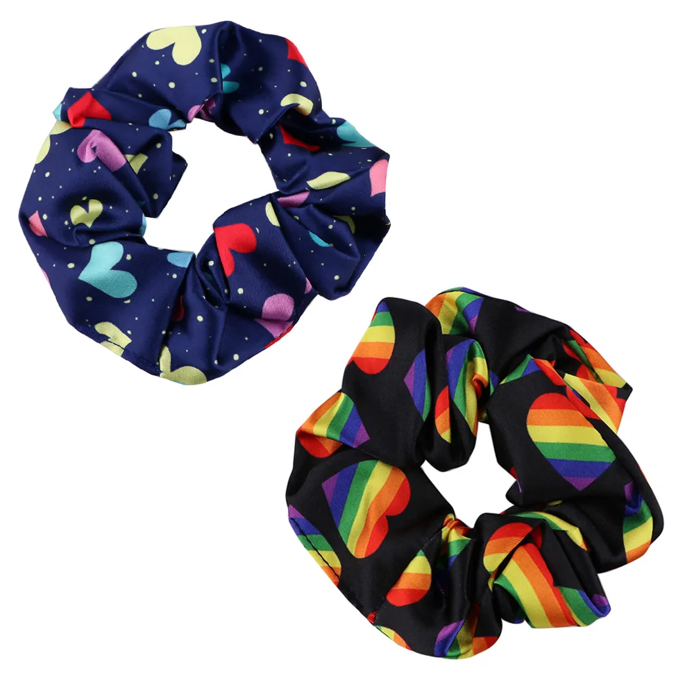 

Красочные обручи для волос в форме сердца для женщин и девушек, обручи для волос, Женское кольцо для волос, украшения для волос