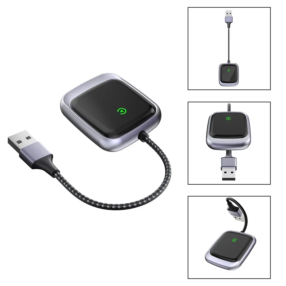 Беспроводной адаптер C Arplay A Ndroid Auto 2-в-1 Smart Dongle 5G WIFI для I Phone Box