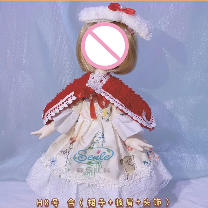 Новое платье для шарнирной куклы 1/6 одежда горничной униформа JK 30 см кукла костюм