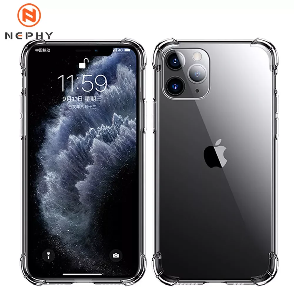 

Luxury Shockproof Silicone Soft Clear Case For iPhone 12 11 Pro X XR XS Max 5 6 SE 5S 6S 7 8 Plus 11Pro Mobile Phone Cover Shell