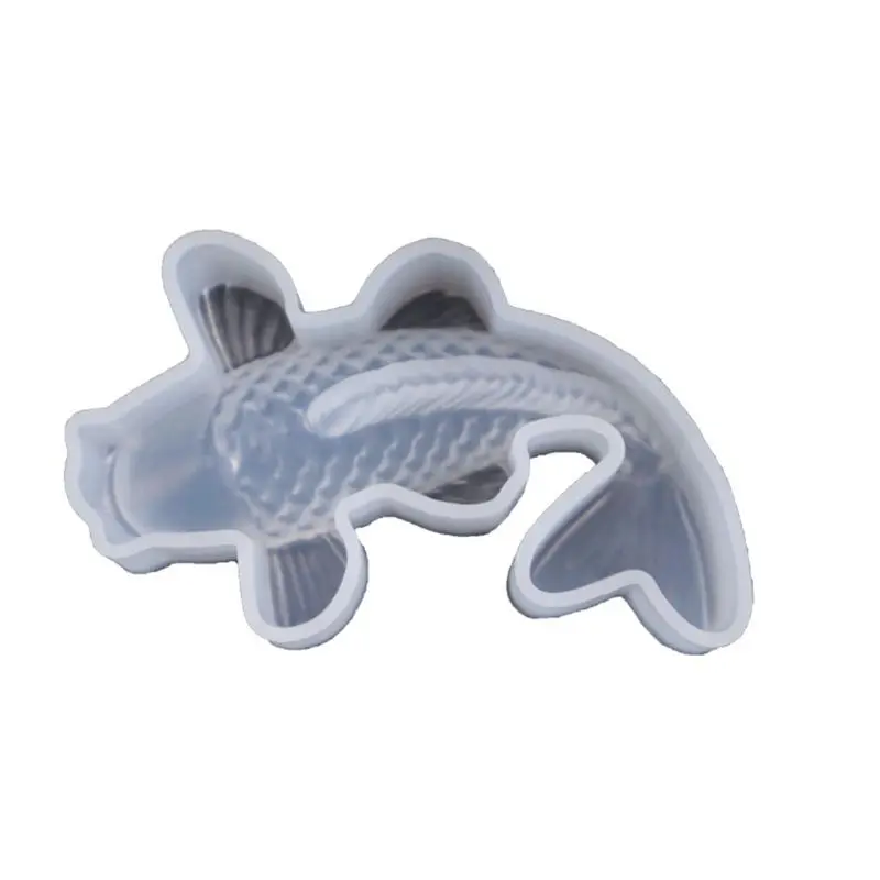 

Прозрачная силиконовая форма, декоративная форма для смолы, поделки «сделай сам», создание кулонов в форме рыбы, формы для эпоксидной смолы