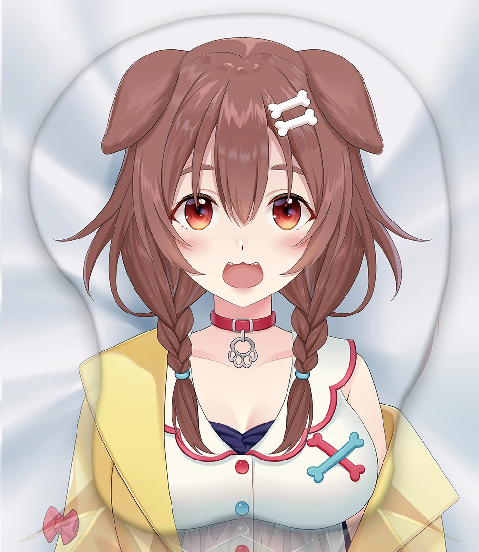 

Игровой коврик для мыши Inugami Korone Anime 3D Oppai