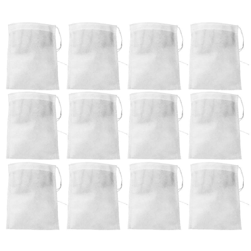 

100PCS Straining Cheesecloth Bags Strainers Disposable Tea Diffuser Organic Cotton Produce Bag Waste Produce Bag