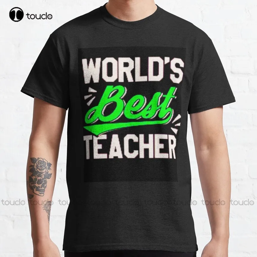 

Luckiest Music Teacher Ever Classic T-Shirt Dress Shirts For Men New Popular Breathable Cotton Custom Aldult Teen Unisex Xs-5Xl