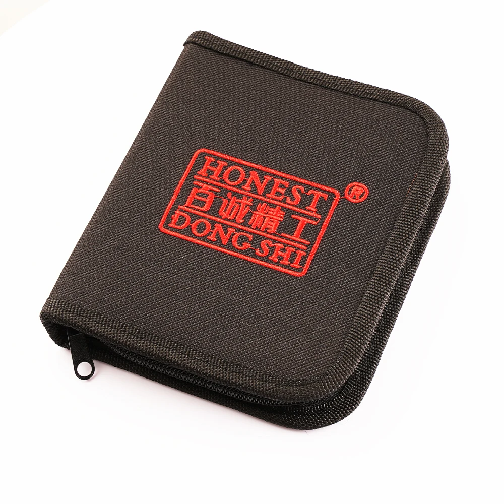 Набор сторонних слесарных инструментов из 12 предметов. Блестящий набор для