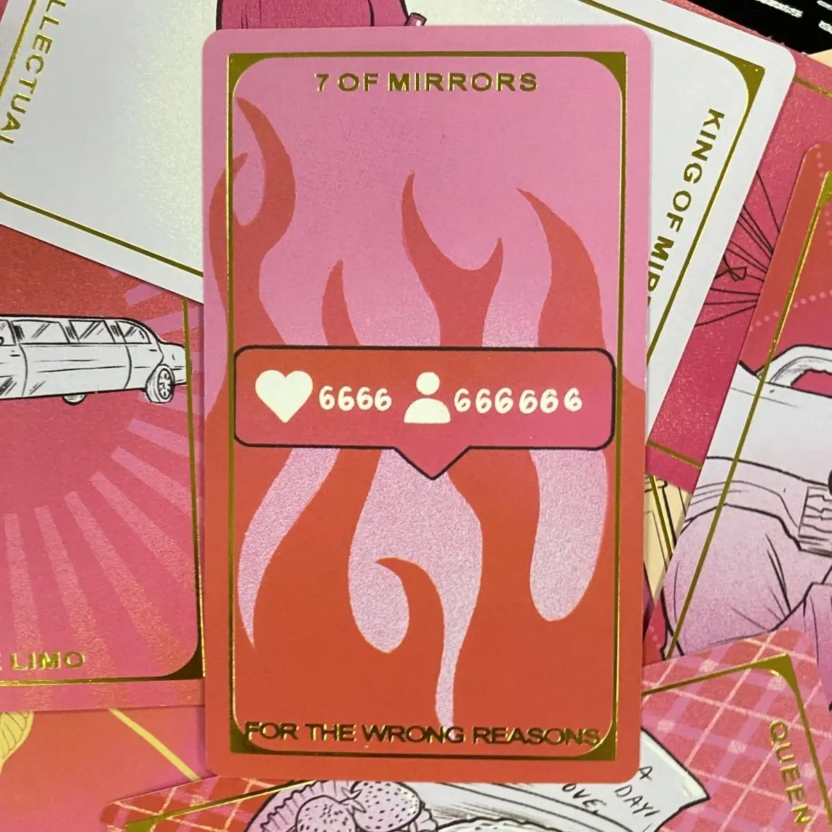 Финальная Роза Таро 12x7 см бумажная ручная карточная игра