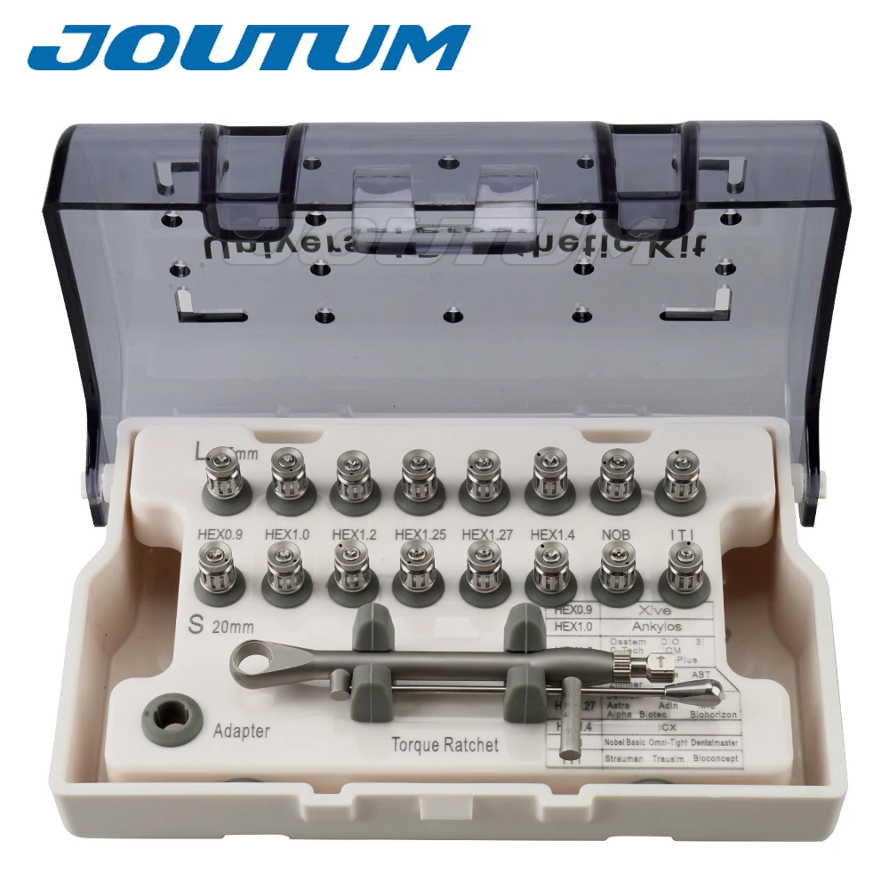 

Dentistry materials implant torque screwdrivers wrench repair tools instrument prosthetic whole sets for sale