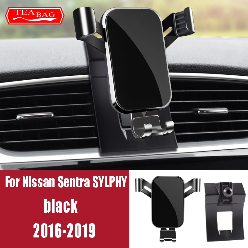 

Car Phone Holder For Nissan Sentra SYLPHY B17 B18 Teana Altima J34 L34 J33 L33 GPS Auto Gravity Stand Telephone Bracket Air Vent