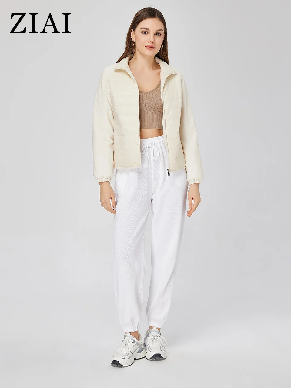 ZIAI 2023 New Spring Women's jacket Light weight high-quality Short Thin comfortable Slim jackets Women's down jacket ZM-20402