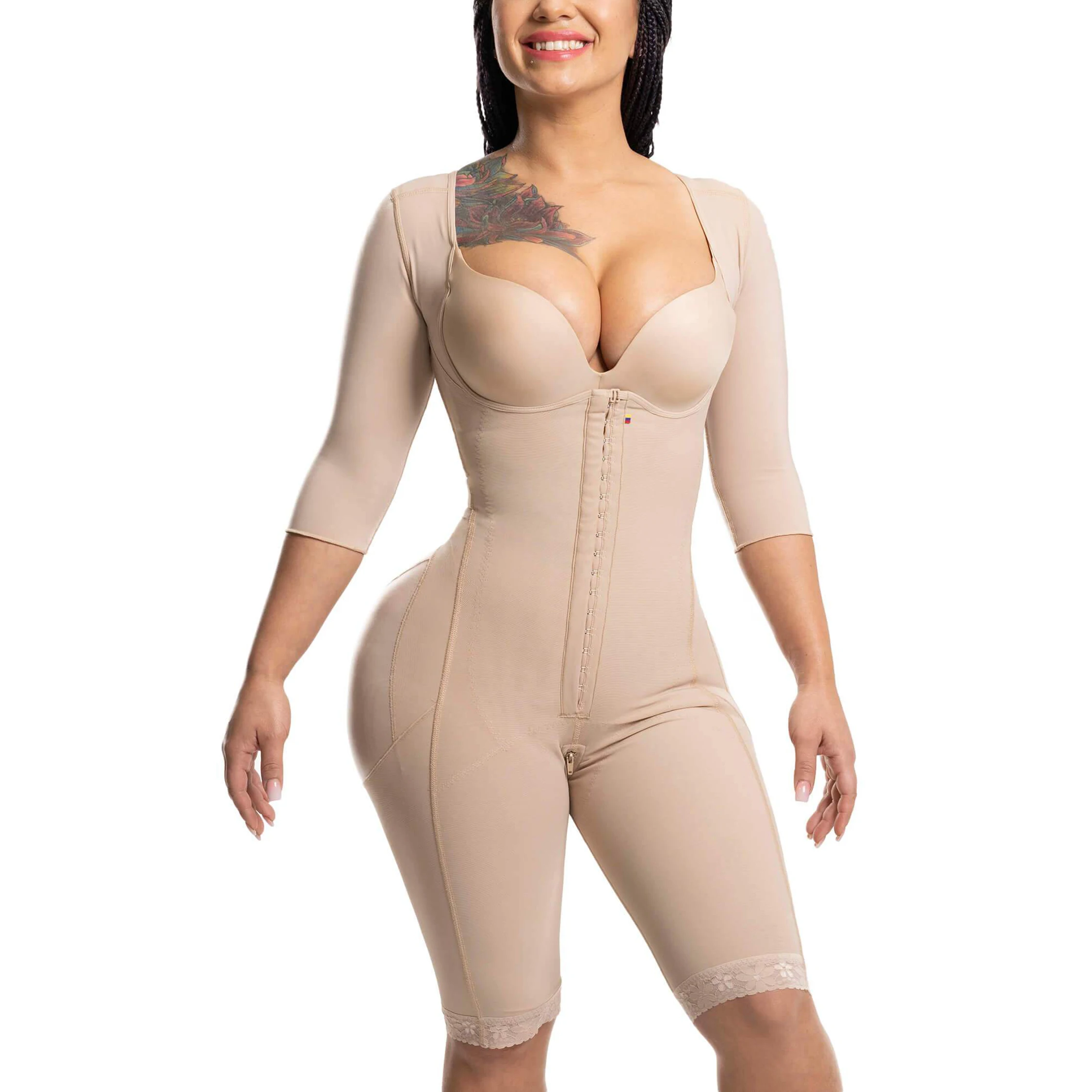 Faja With Sleeves & No Bra