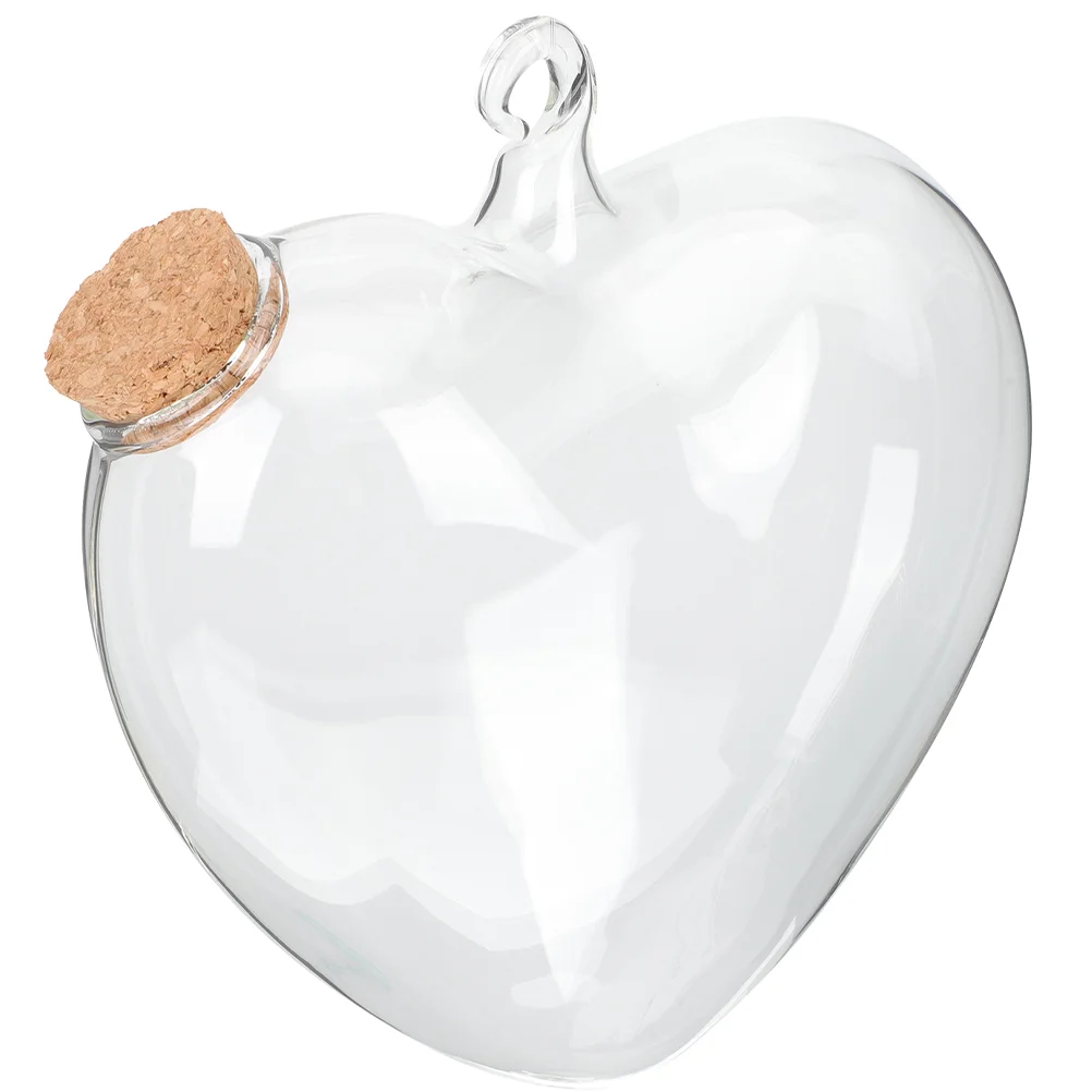 

Флакон в форме сердца, террариума, ваза, контейнер, чаша, плантатор, стеклянные бутылки для дрифтинга, прозрачный держатель