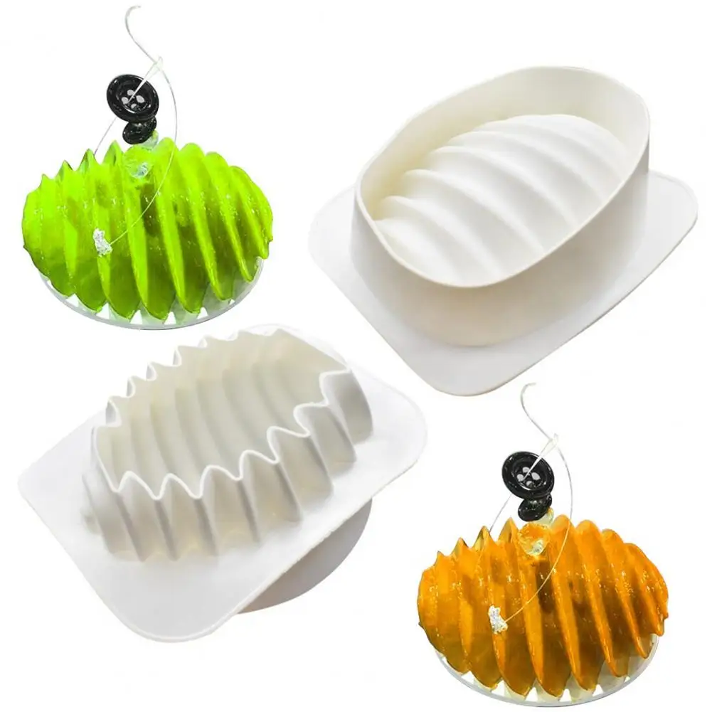 

Cookie Mold Excellent White Durable Pastry Dessert Non-stick Silicone Mold for Bakery Silicone Mold Dessert Mold