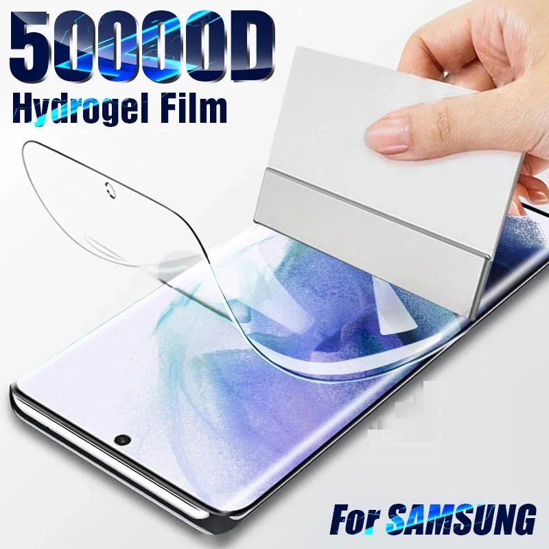 

Hydrogel Film For Samsung Galaxy S22 S21 S23 S20 Ultra FE S10 Plus Screen Protector For Samsung A52S A53 A32 A12 A21S A33 A72