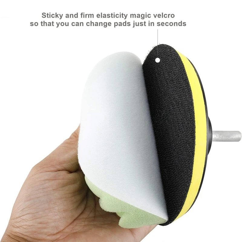 Набор полировальных насадок набор из 39 3-5 дюймов для автомобильных дрелей