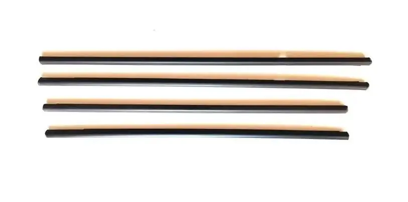 

4 шт. хромированная или черная уточная резина для Cruze 2009-2013, молдинг для края окна, декоративная уплотнительная лента для Chevrolet 89 см 97 см