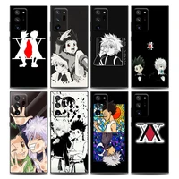 anime hunter x hunters phone case for samsung note 8 note 9 note 10 m11 m12 m30s m32 m21 m51 f41 f62 m01 soft silicone