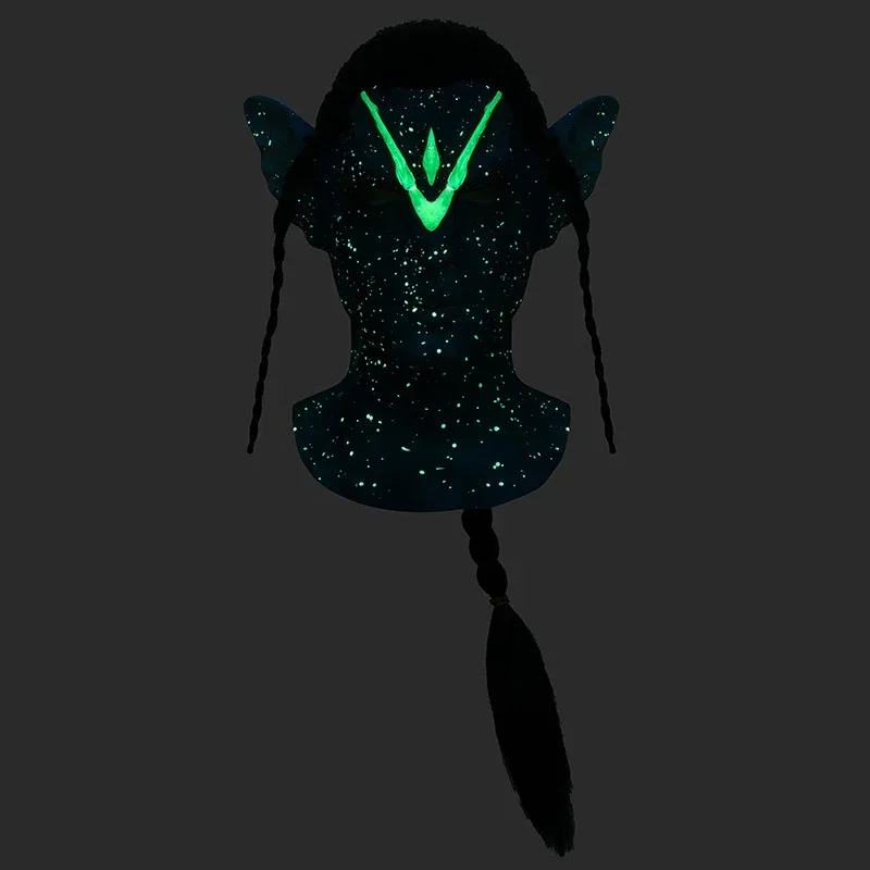 Avatar Neytiri Джейк Салли Косплей Маска Topeng Lateks Penutupفن Halloween Party Костюм Реквизит