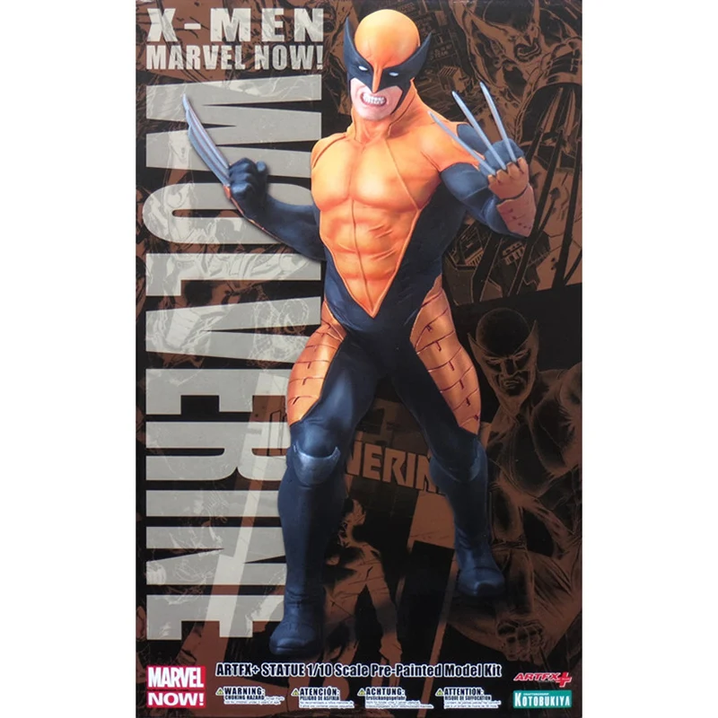Экшн-фигурка Kotobukiya MK177 ARTFXA X-Men Marvel NOW Росомаха модель подарки игрушки для