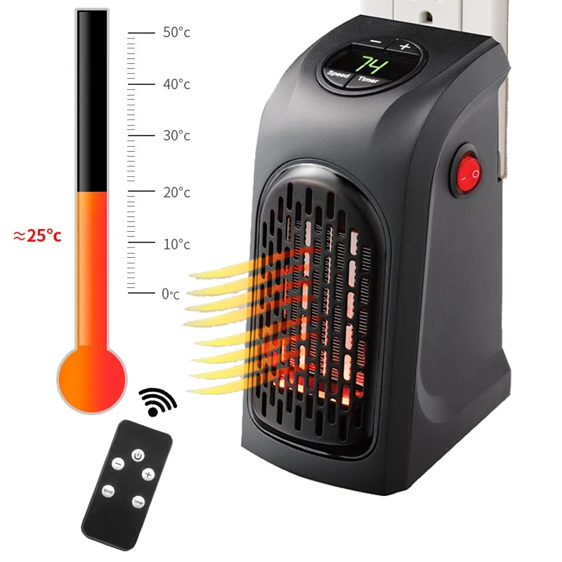 

Настенный обогреватель с дистанционным управлением, 240 В