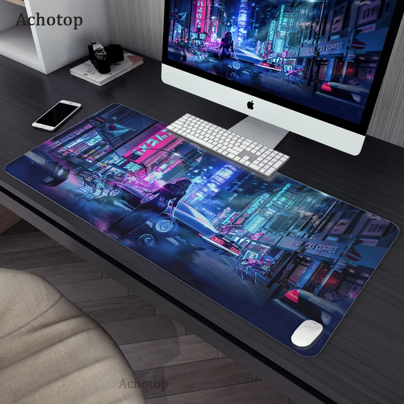 

90x40cm Cute Anime Mousepad Computer Gamer Mouse Pad Gaming Accessories KeyboardCute rug Desk Pad Art Tapis De Souris Desk Mats