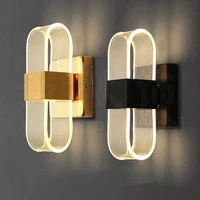 indoor wall lamp dimming acrylic modern bedroom wall light led for home wall sconces interior lighting with 12w nightlights
